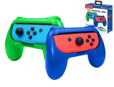 SUBSONIC SAS Pack 2 poign&acute;es pour joy-con vert-bleu 