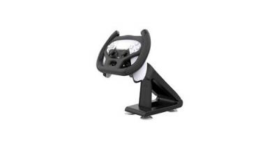 GENERIQUE Remplacement du volant de jeu pour t&eacute;l&eacute;commande de jeu ps5 poign&eacute;e de jeu de conduite de volant de course r&eacute;elle compatible avec sony playstation 5 
