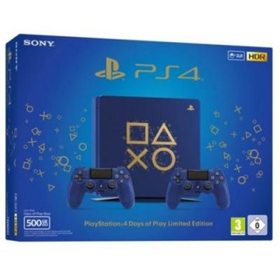 Sony Playstation 4 Slim Limited Edition Days Of Play 500 Go