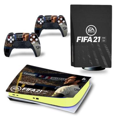 GENERIQUE Sticker pour Sony&nbsp;Console&nbsp;PS5, FIFA 21-1361 
