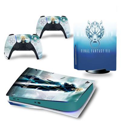 GENERIQUE Sticker pour Sony&nbsp;Console&nbsp;PS5, Final Fantsy VII-120 