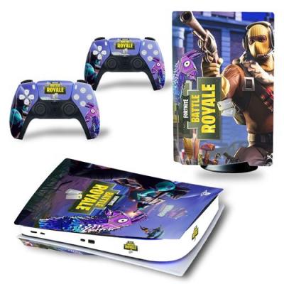 GENERIQUE Sticker pour Sony&nbsp;Console&nbsp;PS5, Fortnite Battle Royale-1165 