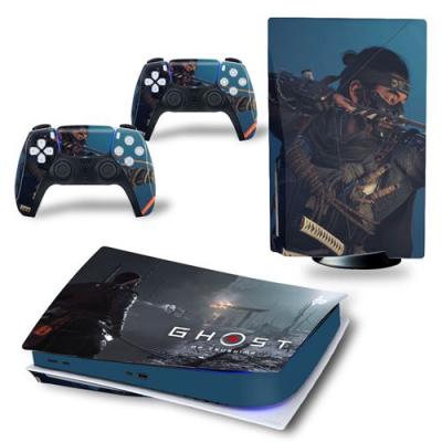 GENERIQUE Sticker pour Sony&nbsp;Console&nbsp;PS5, GHOST OF TSUSHIMA-1433 