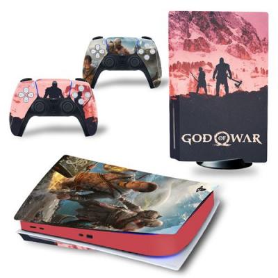 GENERIQUE Sticker pour Sony&nbsp;Console&nbsp;PS5, God of War-1263 