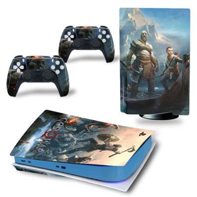GENERIQUE Sticker pour Sony&nbsp;Console&nbsp;PS5, God of War-1268 