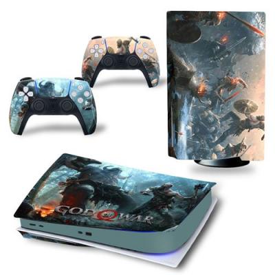 GENERIQUE Sticker pour Sony&nbsp;Console&nbsp;PS5, God of War-1272 