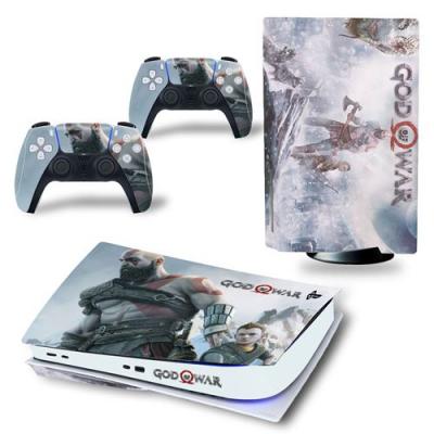 GENERIQUE Sticker pour Sony&nbsp;Console&nbsp;PS5, God of War-1273 