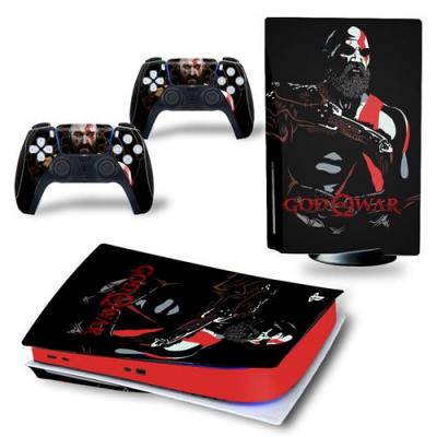GENERIQUE Sticker pour Sony&nbsp;Console&nbsp;PS5, God of War-1292 