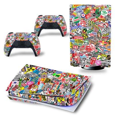 GENERIQUE Sticker pour Sony&nbsp;Console&nbsp;PS5, Graffiti-150 