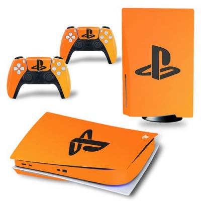 GENERIQUE Sticker pour Sony&nbsp;Console&nbsp;PS5, Jaune-60 