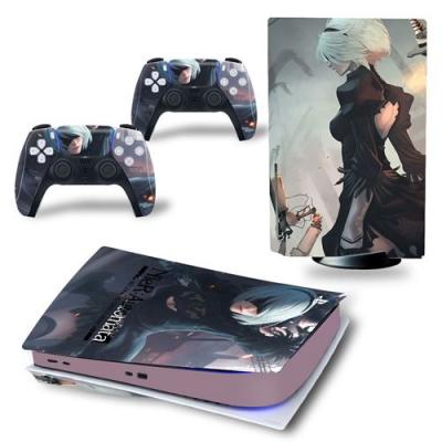 GENERIQUE Sticker pour Sony&nbsp;Console&nbsp;PS5, NieR: Autonmata-1406 