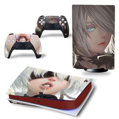 GENERIQUE Sticker pour Sony&nbsp;Console&nbsp;PS5, NieR: Autonmata-1411 
