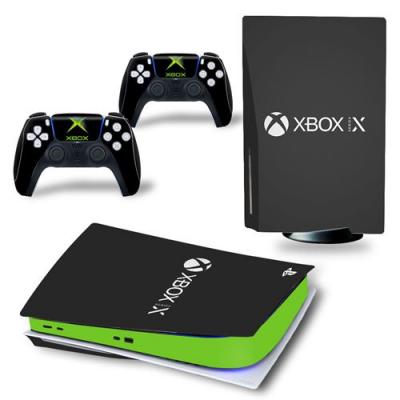 GENERIQUE Sticker pour Sony&nbsp;Console&nbsp;PS5, Noir-68 
