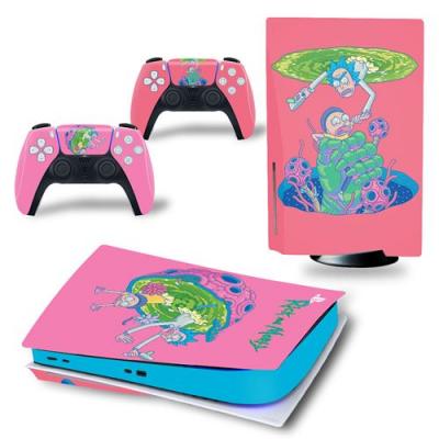 GENERIQUE Sticker pour Sony&nbsp;Console&nbsp;PS5, Rick and Morty-1023 