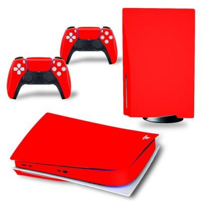GENERIQUE Sticker pour Sony&nbsp;Console&nbsp;PS5, Rouge-53 