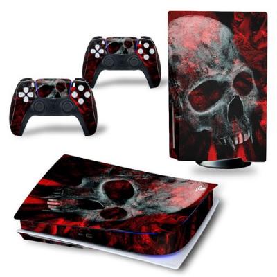 GENERIQUE Sticker pour Sony&nbsp;Console&nbsp;PS5, squelette-33 