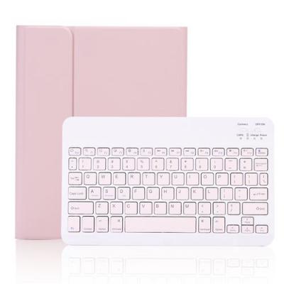  &Eacute;tui de protection avec amovible bluetooth clavier pour Apple iPad Air/ Air 2/ iPad Pro 9.7 -Rose 