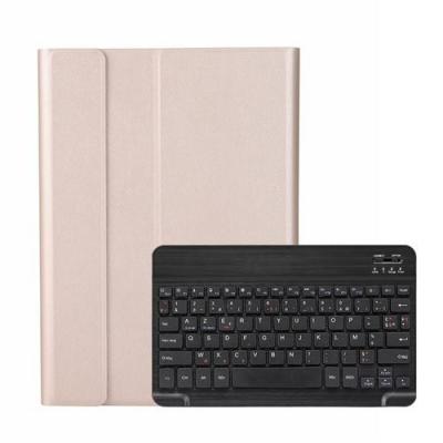 GENERIQUE Etui HSMY avec Clavier Fran&ccedil;ais AZERTY Bluetooth pour iPad Pro 11 2018 - Or&Noir 