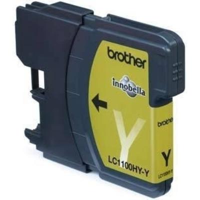 BROTHER 1 cartouches d'encre original LC-1100HYY Jaune pour  LC-1100HYY 