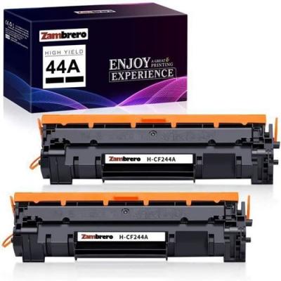 ZAMBRERO 2 &times; Cartouches de toner compatible HP CF244A 44A pour HP LaserJet Pro M15w M15a LaserJet Pro MFP M28w MFP M28a 