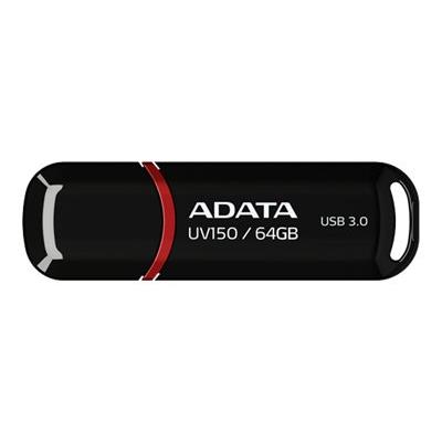 ADATA  DashDrive UV150 - Cl&eacute; USB - 64 Go - USB 3.0 - noir