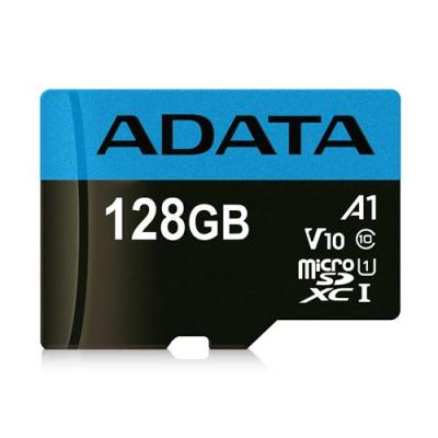 ADATA  Cl10 Uhs-i 128gb+adapter Memory Card Noir