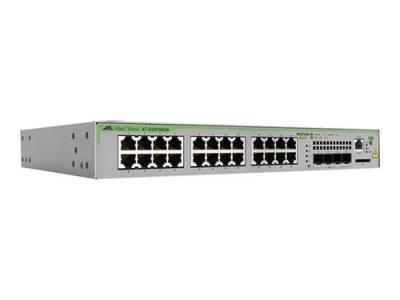 ALLIED TELESIS Allied 24x 10/100/1000t 4x combo port sw