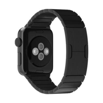 Apple Watch Bracelet &agrave; Maillons noir sid&eacute;ral (38mm)