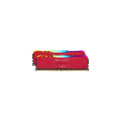 BALLISTIX  Red RGB 2 x 8 Go DDR4 3200 MHz CL16