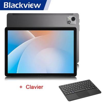 BLACKVIEW Tab 13 Pro Tablette Tactile Android 13 10.1 16Go+128Go/SD 1To 7680mAh(18W) 13MP+8MP 4G,WiFi,Dual SIM Gris Avec Clavier K1 