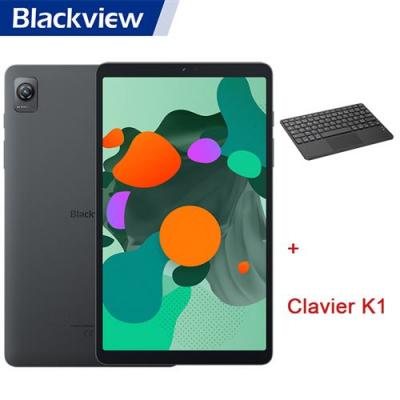 BLACKVIEW Tab 60 Tablette Tactile 8.68 Android 13 12Go+128Go/SD 1To 6050mAh 8MP+5MP PC Mode,5GWiFi,4G Dual SIM Gris Avec Clavier K1 