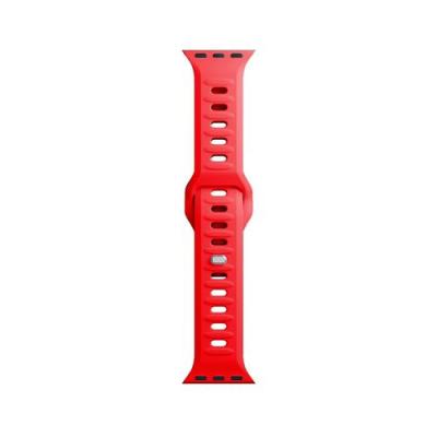 3MK Bracelet en silicone  pour Apple Watch 42/44/45/49mm Rouge