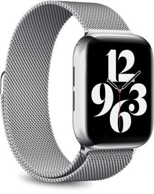 PURO Bracelet Milanese pour Apple Watch 42-45mm  Argent 