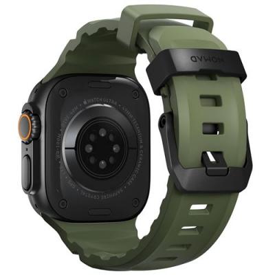 NOMAD Bracelet Sport Etanche 49mm pour Watch Mod&egrave;le Rocky Point Vert for&ecirc;t