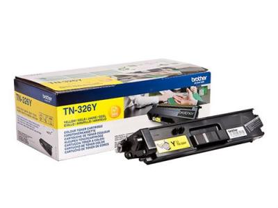 BROTHER  TN326Y - Jaune - original - cartouche de toner