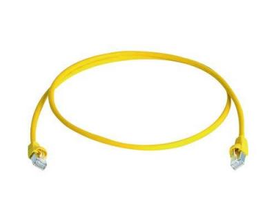  C&acirc;ble de raccordement r&eacute;seau informatique RJ45 MP8FS6GE20 CAT 6a S/FTP jaune 20.00 m