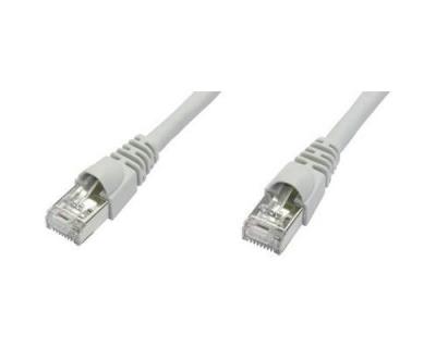 TELEGARTNER C&acirc;ble de raccordement r&eacute;seau informatique RJ45 L00003A0085 CAT 6a S/FTP blanc 5.00 m