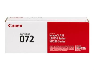 CANON  072 - Noir - original - bo&icirc;te - cartouche de toner - pour i-SENSYS MF287dw 