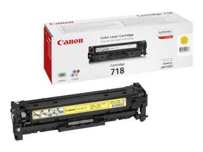 CANON Toner  718 jaune