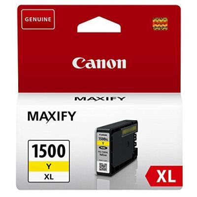 CANON Ink Pgi-1500Xl Y Cartouche D'Encre Jaune 