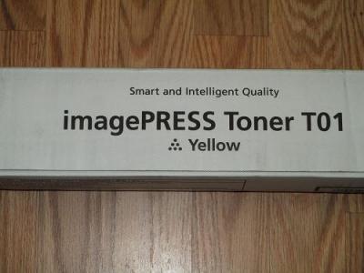 CANON  T01 - Jaune - originale - cartouche de toner - pour imagePRESS C800 