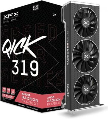 XFX Carte graphique Speedster QICK319 Radeon RX 6750XT Core Gaming 12GB GDDR6