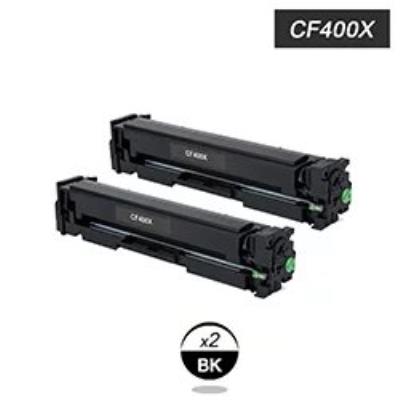 GENERIQUE Cartouche de toner Compatible HP CF400X pour imprimante HP Color Laserjet Pro MFP M277dw - Noir 