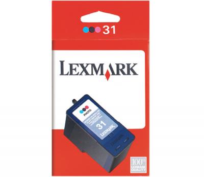 LEXMARK  Cartouche D&acute;encre 18c0031b Lxm 31/p4330 P6250 P915 X3330 X5070 X5250 X7170 X8350 X2500 Z815 Z1310 