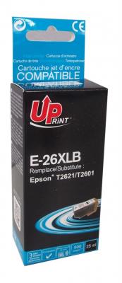 UPRINT Cartouche encre  compatible EPSON T26XL noir