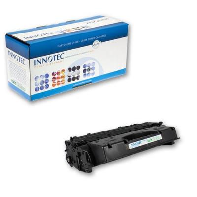 INNOTEC  Toner  compatible HP 05X-CE505X haute capacit&eacute; noir pour imprimante laser