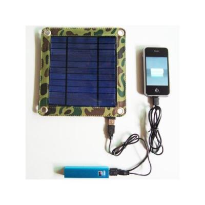  Chargeur Solaire Universel 3 Watts et Batterie 2600 mAh