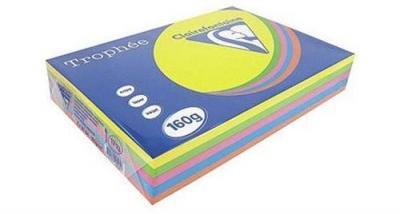 CLAIREFONTAINE  Troph&eacute;e Ramette de papier 500 feuilles A4 80 g Assortis (cat&eacute;gorie : Papiers) 