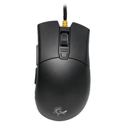 DUCKY  Secret M Retro Gaming Maus - Schwarz