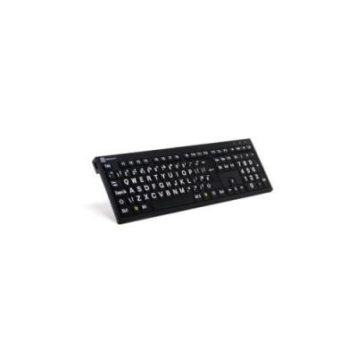 LOGICKEYBOARD Clavier XL-Print Nero LKB-LPWB-BJPU-EN Avec Fil USB AZERTY FR Noir
